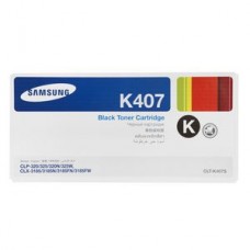 Genuine Samsung CLT-407 Black Toner Cartridge